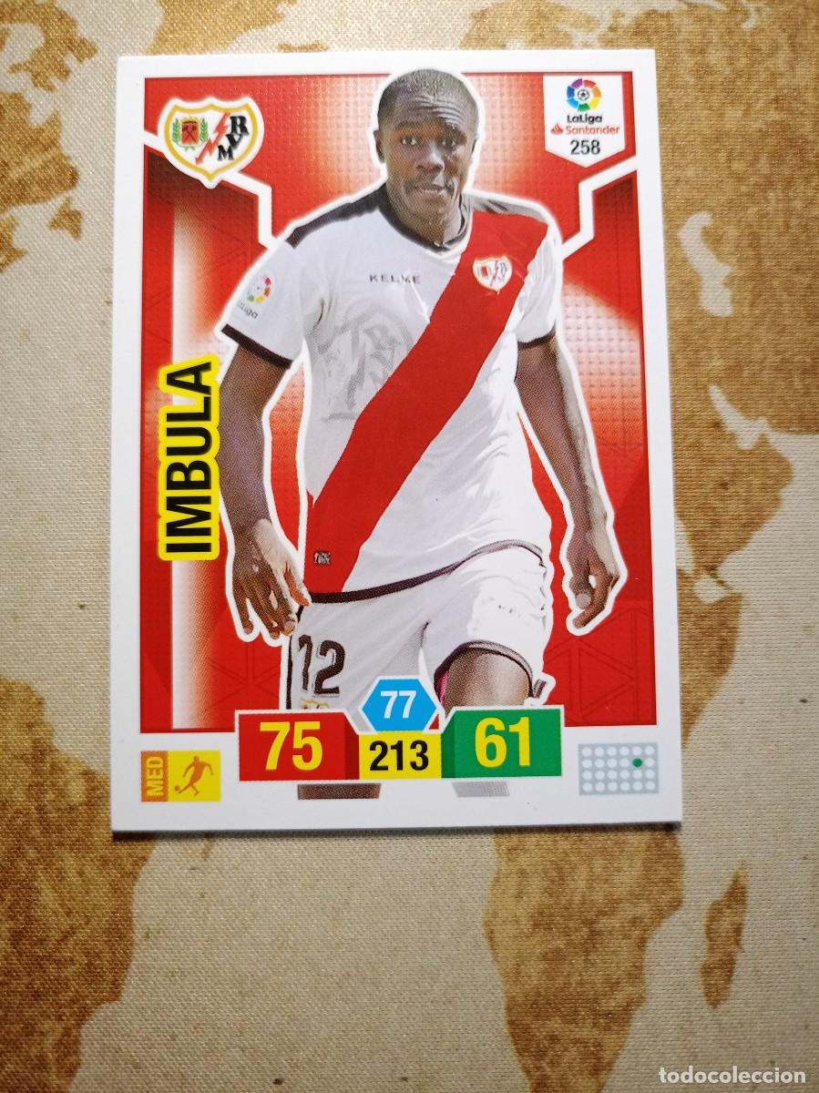 Fu&szlig;ball-Sticker: Rayo vallecano 258 IMBULA Adrenalyn 2018-19