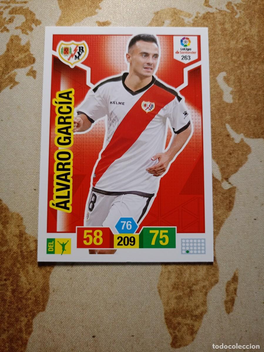 Cromos de F&uacute;tbol: Rayo vallecano 263 &Aacute;LVARO GARC&Iacute;A Adrenalyn 2018-19