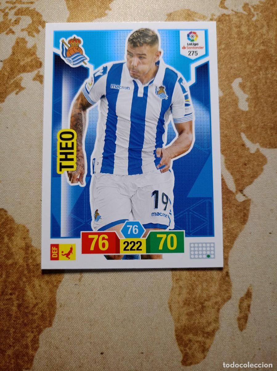 Fu&szlig;ball-Sticker: Real Sociedad 275 THEO Adrenalyn 2018-19