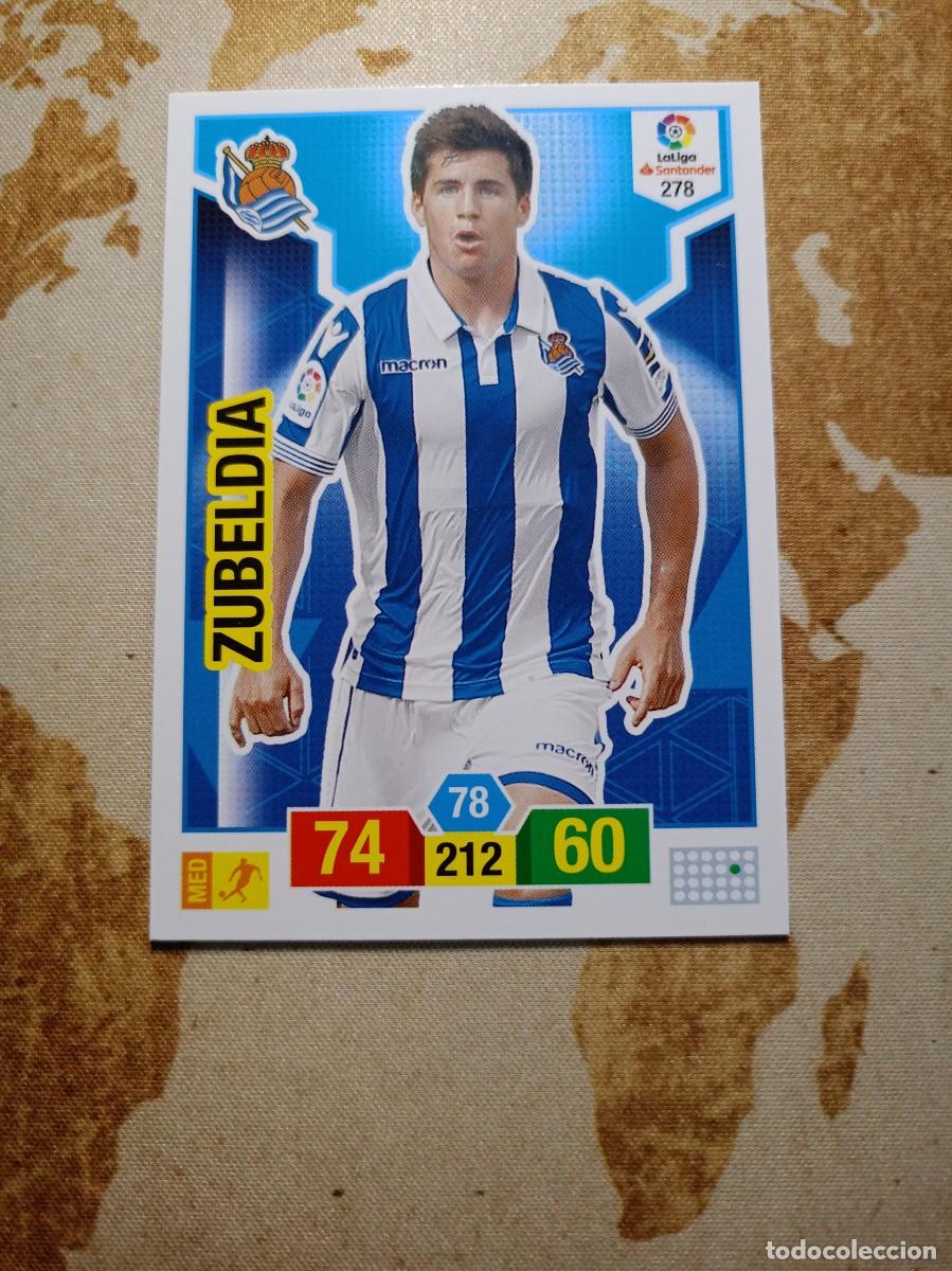 Cromos de Futebol: Real Sociedad 278 ZUBELDIA Adrenalyn 2018-19
