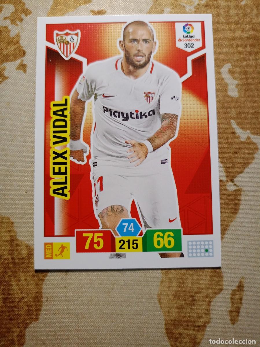 Cromos de Futebol: Sevilla 302 ALEIX VIDAL Adrenalyn 2018-19