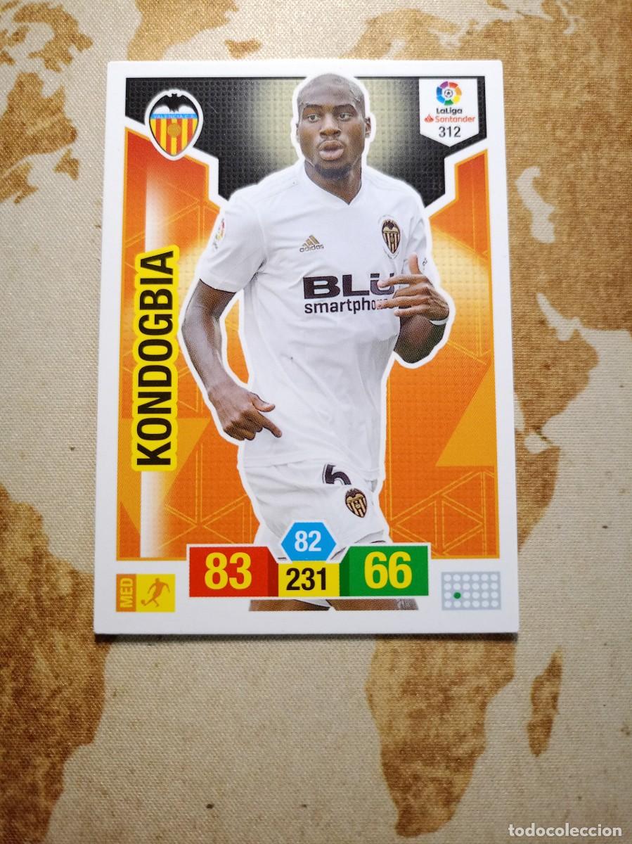 Figurine di Calcio: Valencia 312 KONDOGBIA Adrenalyn 2018-19