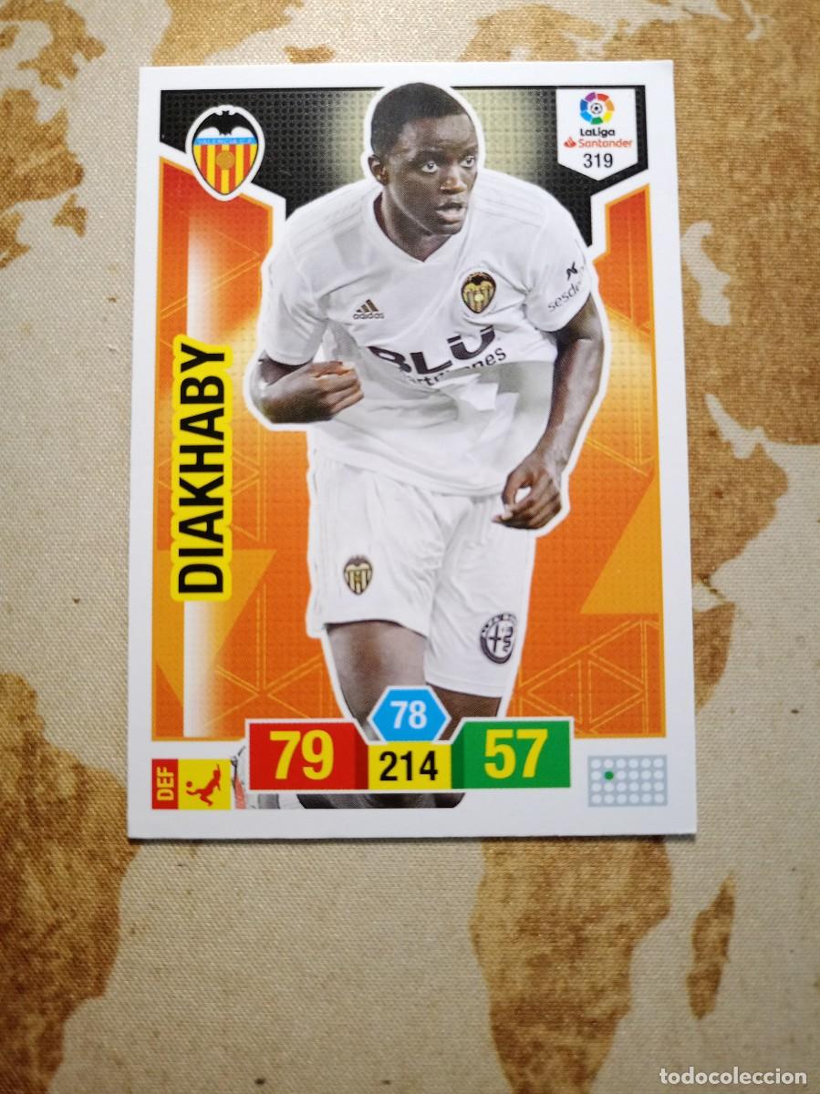 Cromos de Futebol: Valencia 319 DIAKHABY Adrenalyn 2018-19