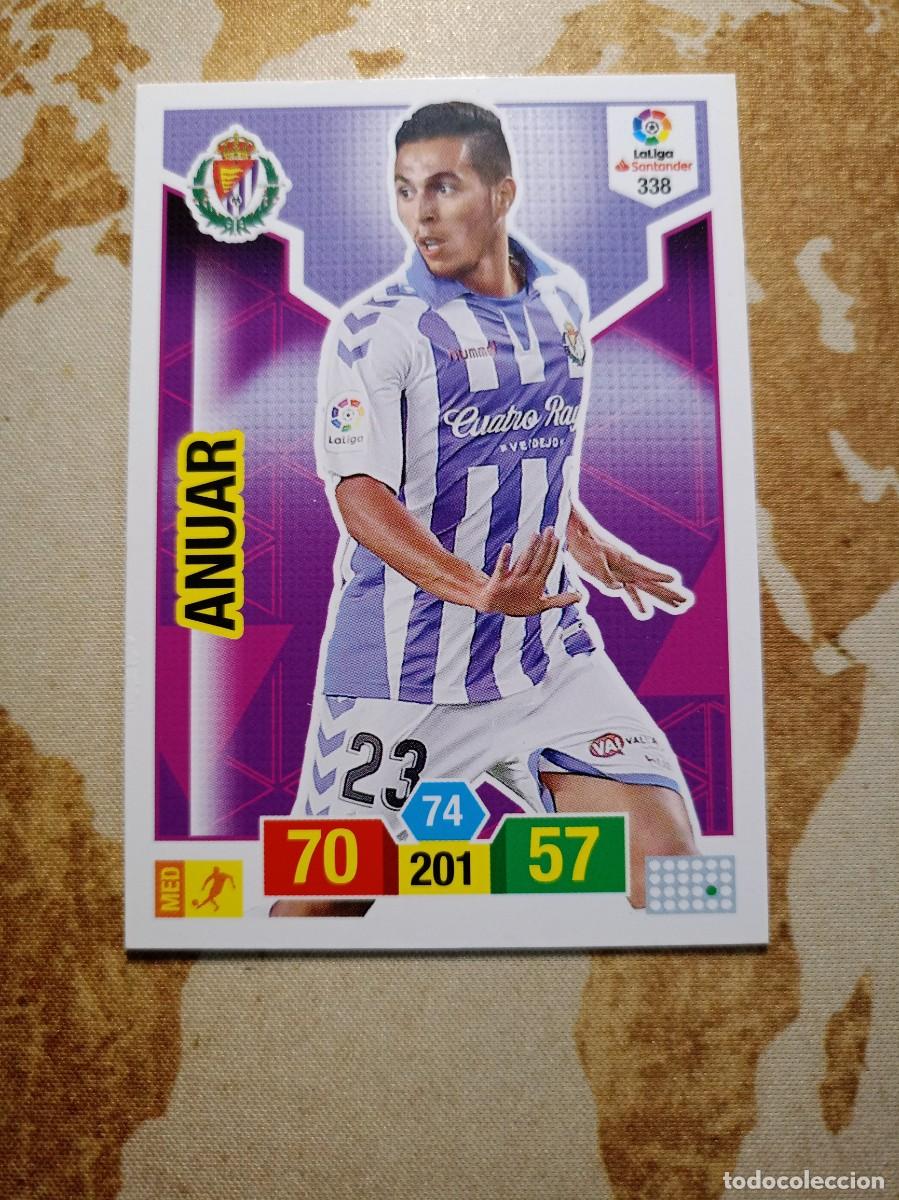 Cromos de F&uacute;tbol: Valladolid 338 ANUAR Adrenalyn 2018-19