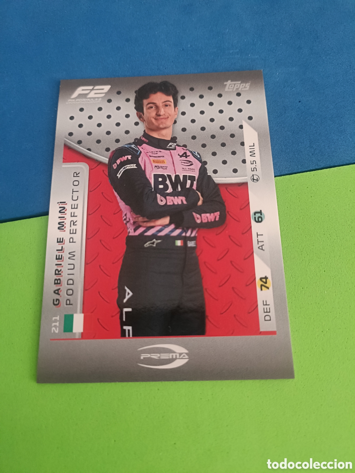 Cromos de F&uacute;tbol: Topps TURBO ATTAX 2025 F&Oacute;RMULA 1 - 211 Gabriele mini
