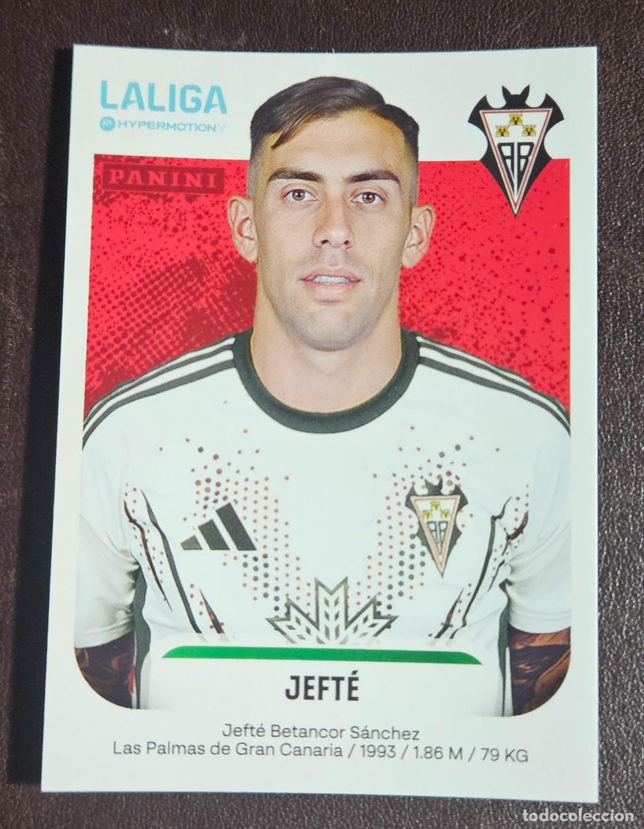 Fu&szlig;ball-Sticker: 2025 2026 19 JEFTE ALBACETE HYPERMOTION PANINI