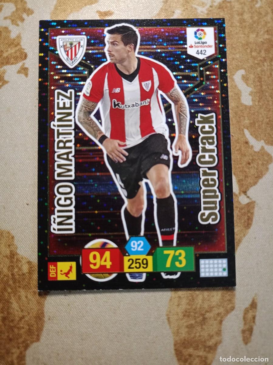 Cromos de Futebol: S&uacute;per Crack 442 I&Ntilde;IGO MART&Iacute;NEZ Adrenalyn 2018-19