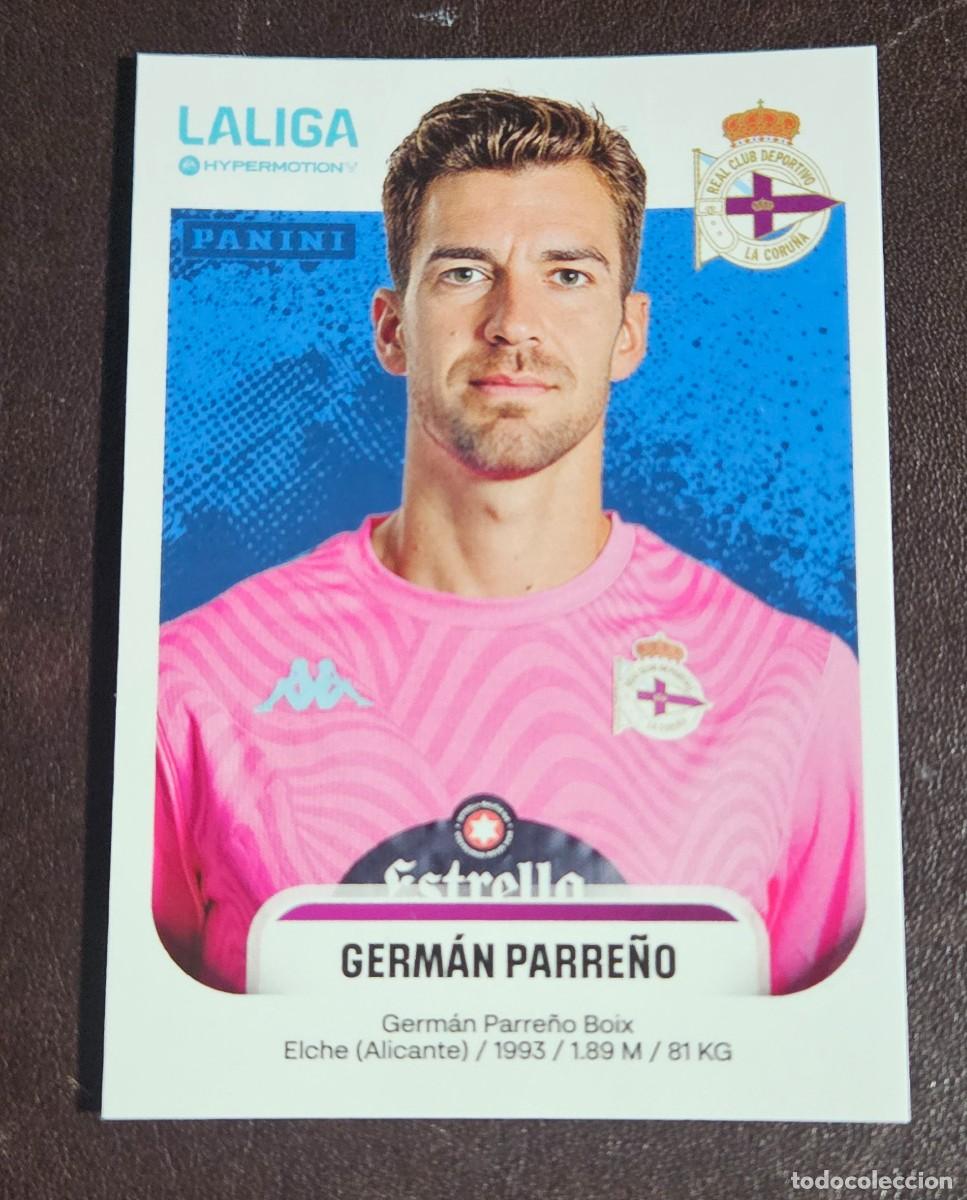 Figurine di Calcio: 2025 2026 175 GERMAN PARRE&Ntilde;O DEPORTIVO CORU&Ntilde;A HYPERMOTION PANINI