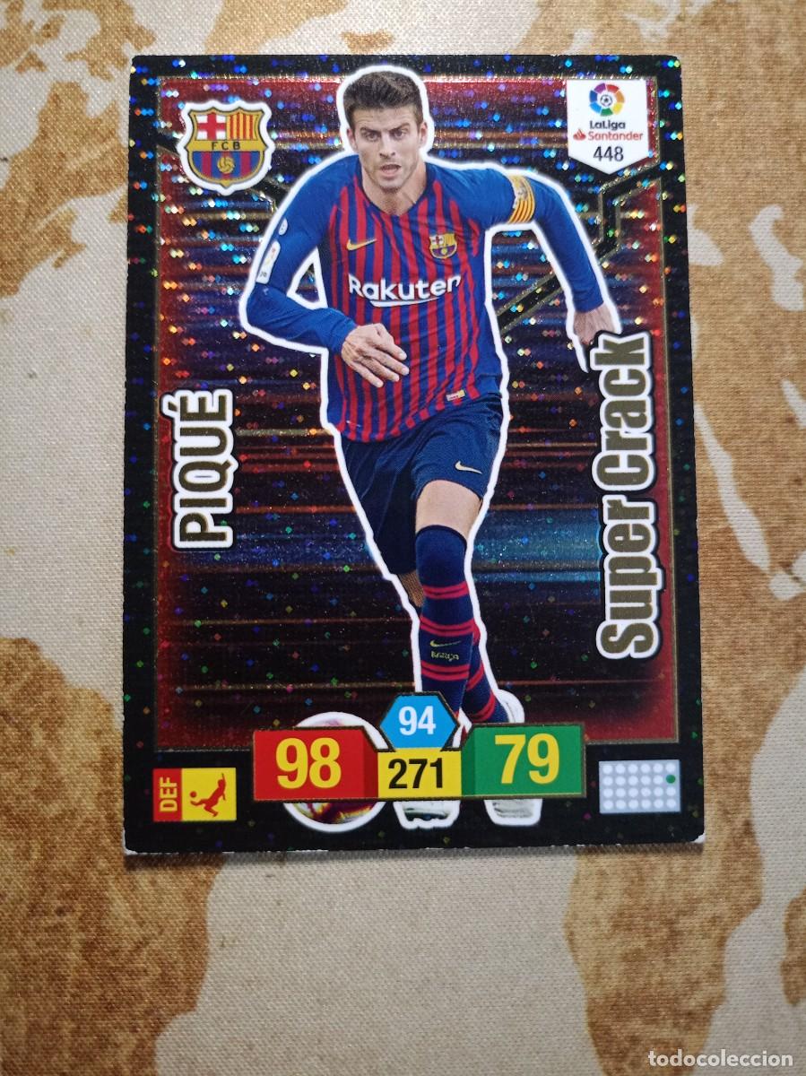 Fu&szlig;ball-Sticker: S&uacute;per Crack 448 PIQU&Eacute; Adrenalyn 2018-19
