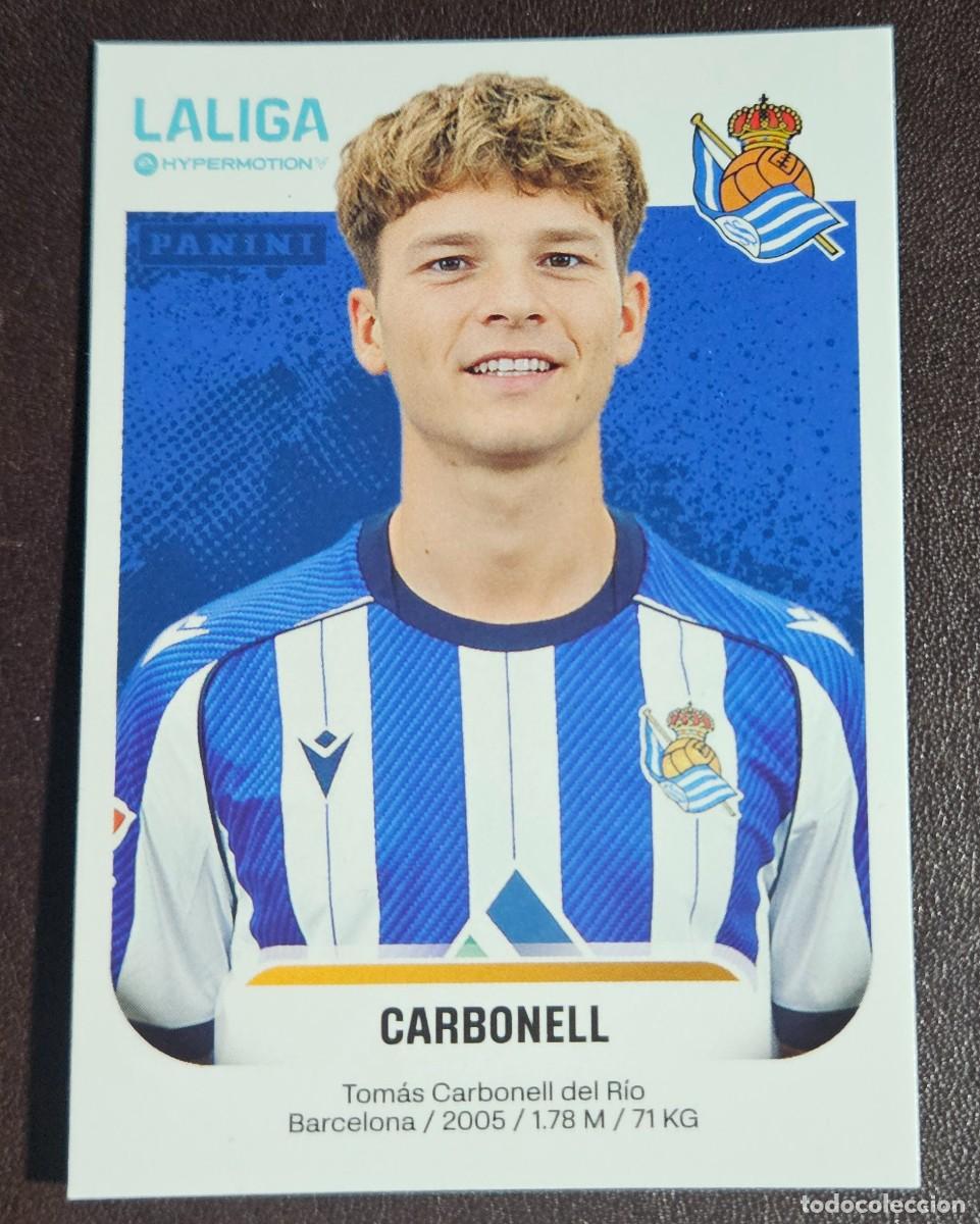 Figurine di Calcio: 2025 2026 353 CARBONELL REAL SOCIEDAD HYPERMOTION PANINI