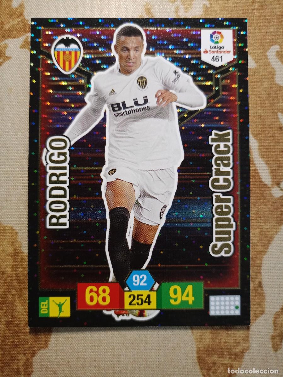 Fu&szlig;ball-Sticker: S&uacute;per Crack 461 RODRIGO Adrenalyn 2018-19
