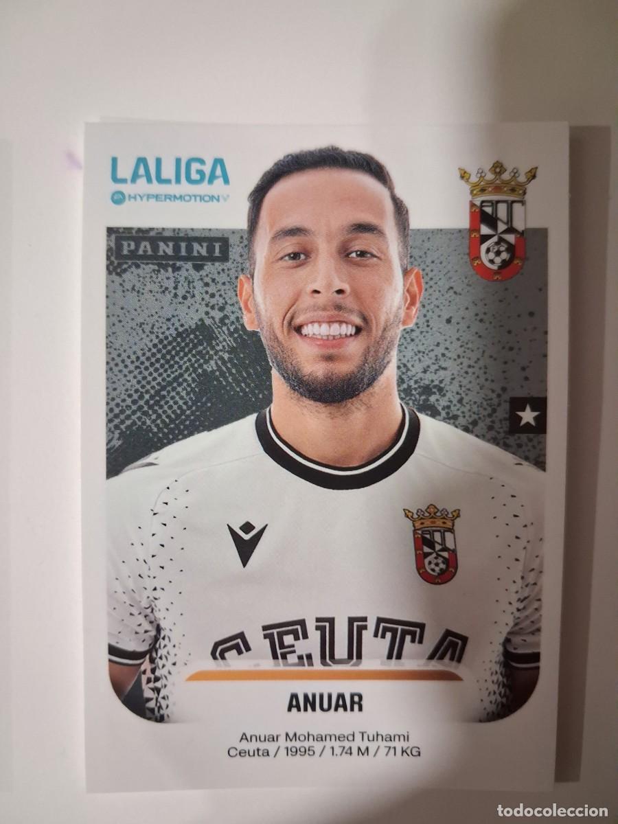 Figurine di Calcio: Liga Hypermotion 25/26 2025 2026 Sin Pegar Ceuta 130 Anuar