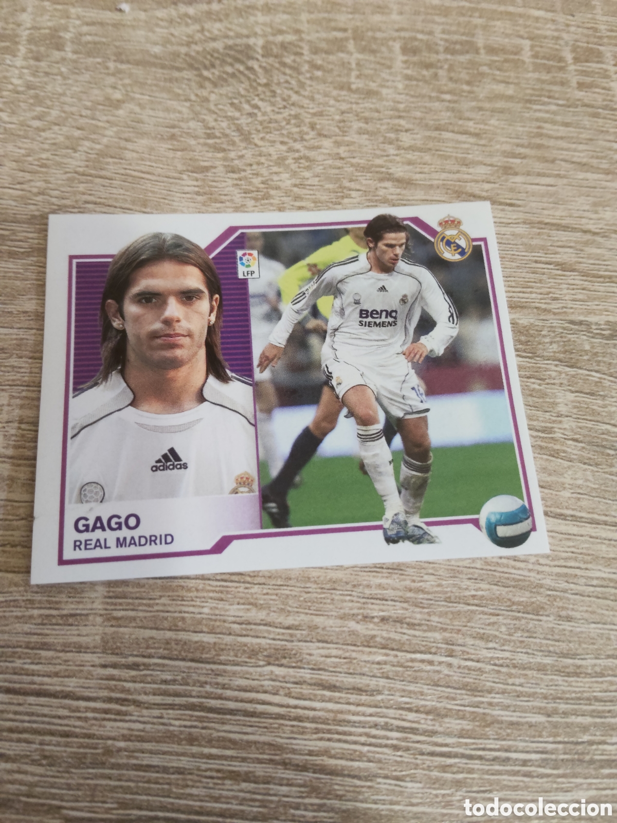 Cromos de f&uacute;tbol: Gago Real Madrid liga 2007 2008 07 08 ediciones este