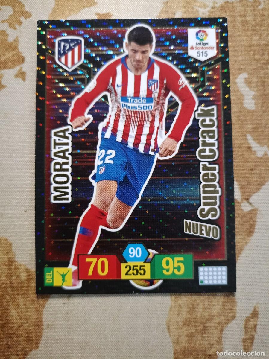 Fu&szlig;ball-Sticker: S&uacute;per Crack 515 MORATA Adrenalyn 2018-19