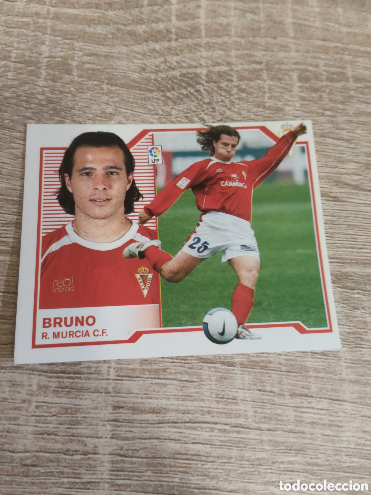 Cromos de f&uacute;tbol: Bruno Real Murcia liga 2007 2008 07 08 ediciones este