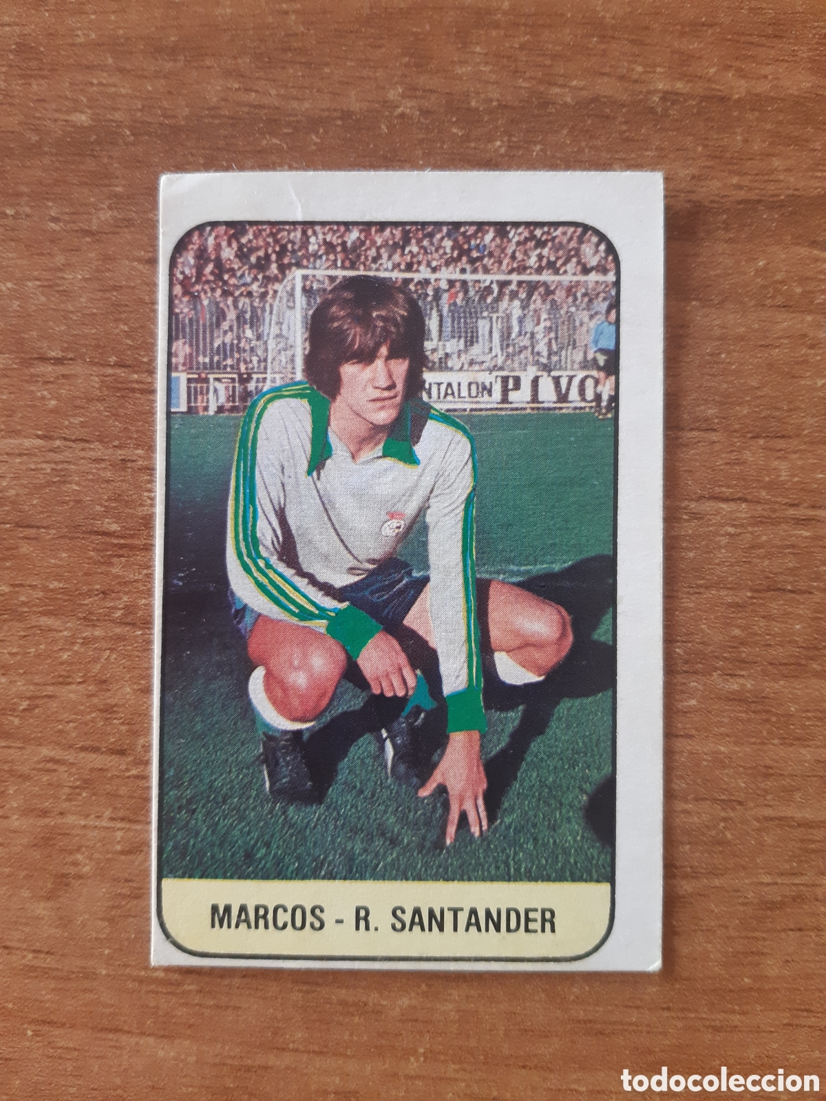 Fu&szlig;ball-Sticker: Marcos Alonso (Racing Santander) Liga 78-79 ESTE. Despegado