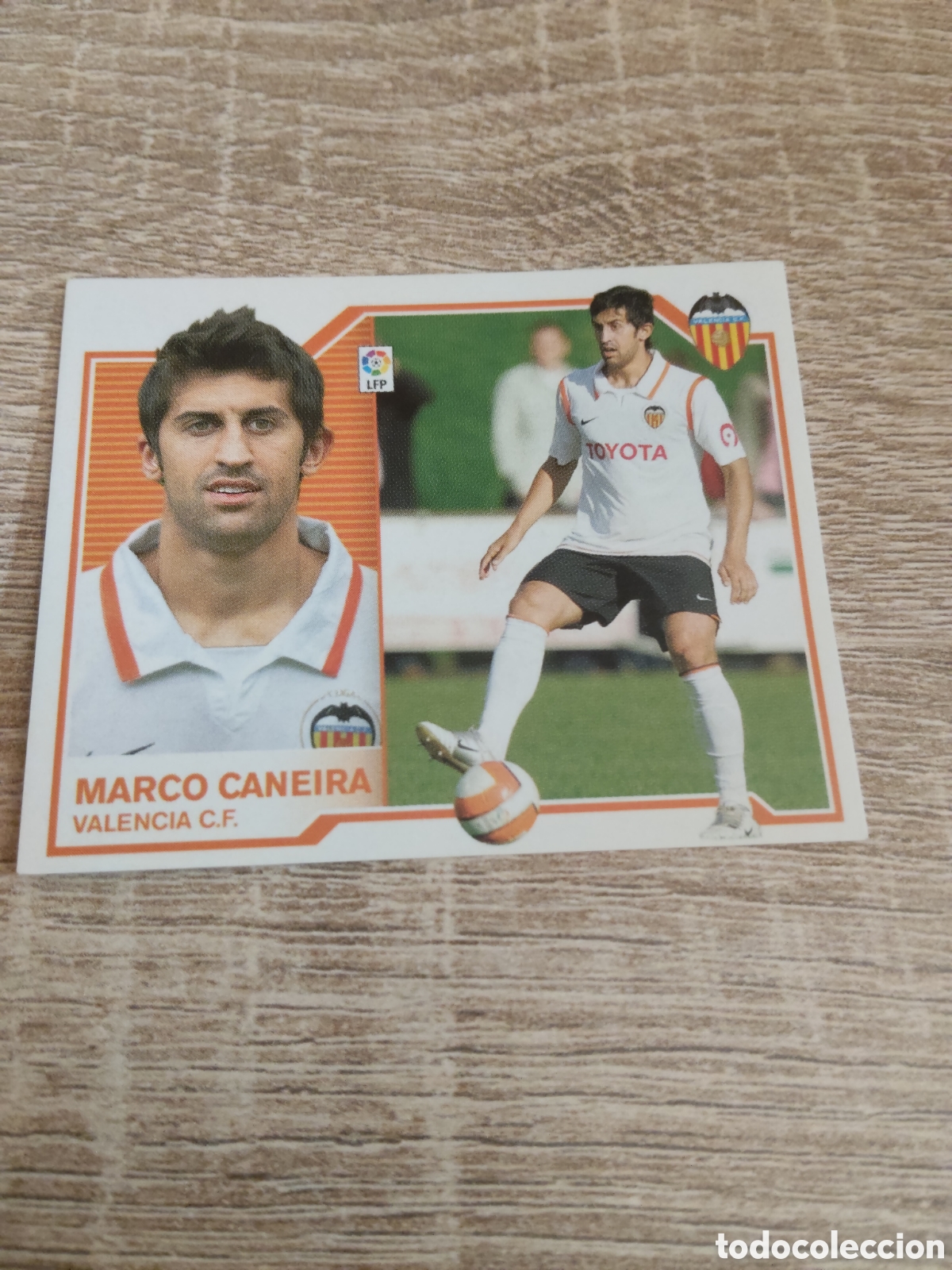 Cromos de f&uacute;tbol: Marco Caneira Valencia liga 2007 2008 07 08 ediciones este