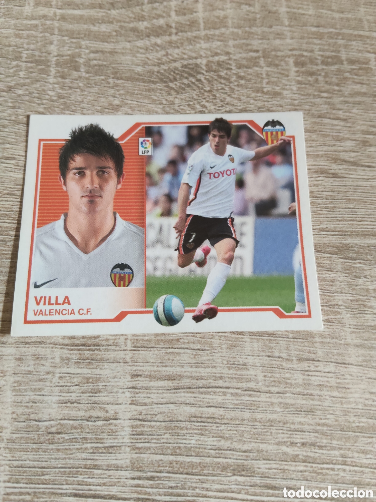 Cromos de f&uacute;tbol: Villa Valencia liga 2007 2008 07 08 ediciones este