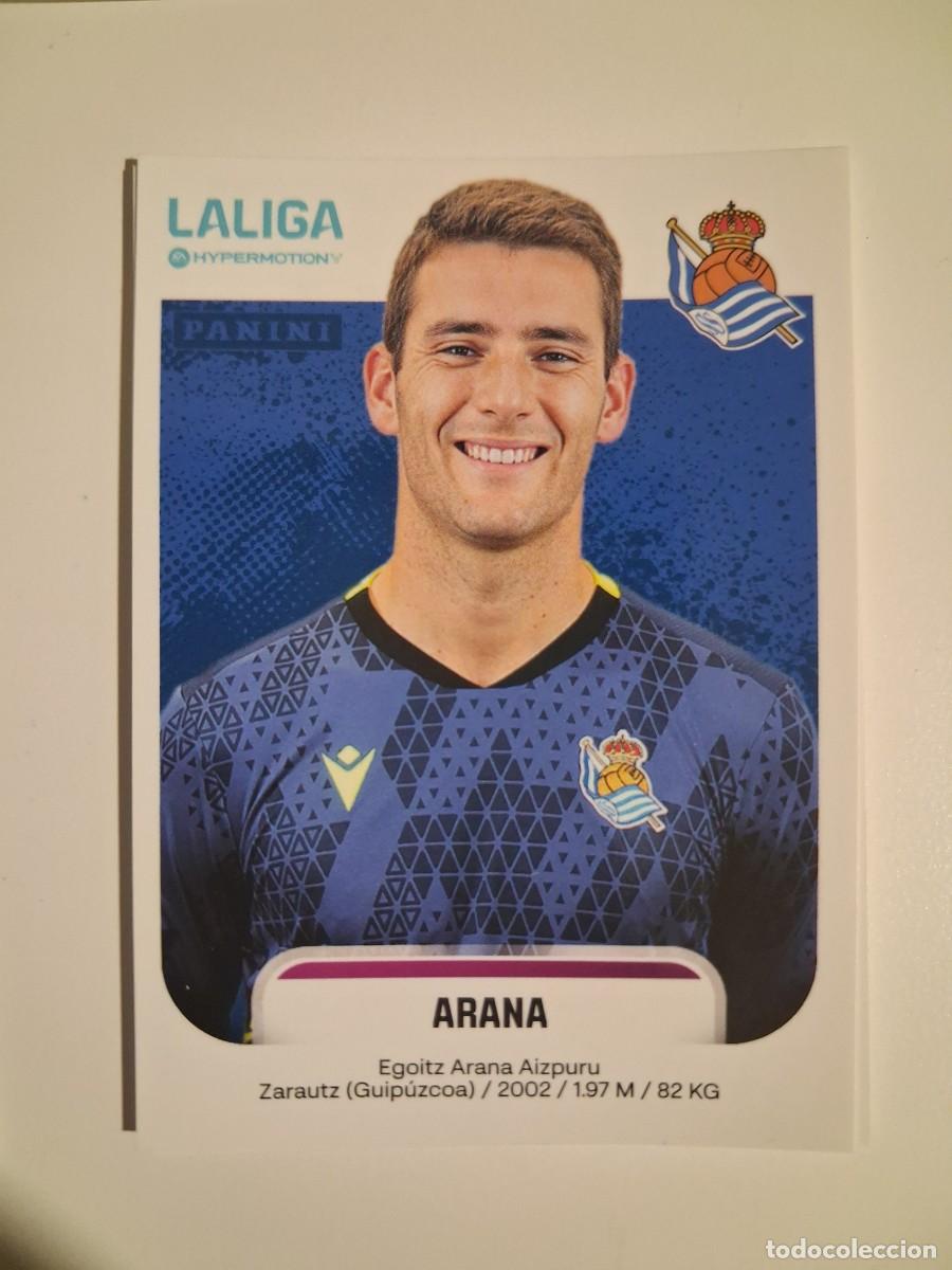 Figurine di Calcio: Liga Hypermotion 25/26 2025 2026 Sin Pegar Real Sociedad B 347 Arana
