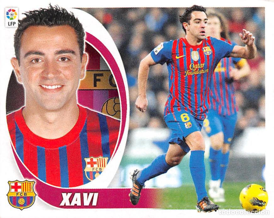 Cromos de f&uacute;tbol: EDICIONES ESTE 12/13 2012/2013 - XAVI (F.C. BARCELONA) SIN PEGAR