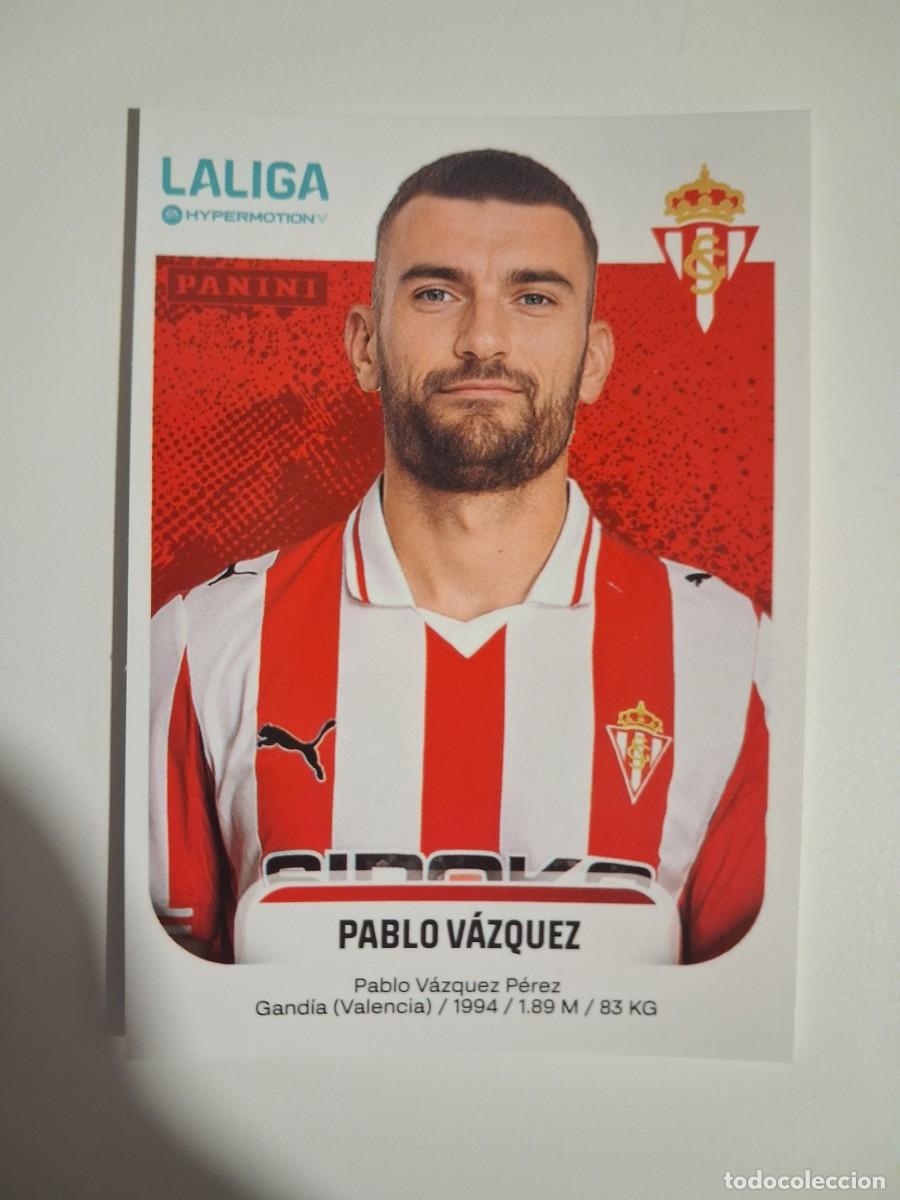 Cromos de F&uacute;tbol: Liga Hypermotion 25/26 2025 2026 Sin Pegar Real Sporting de Gijon 369 Pablo Vazquez