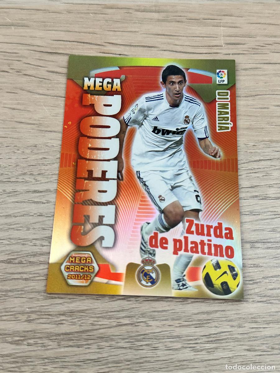 Figurine di Calcio: 378 DI MARIA MEGA PODERES REAL MADRID MEGACRACKS LIGA 11 12 PANINI 2011 2012