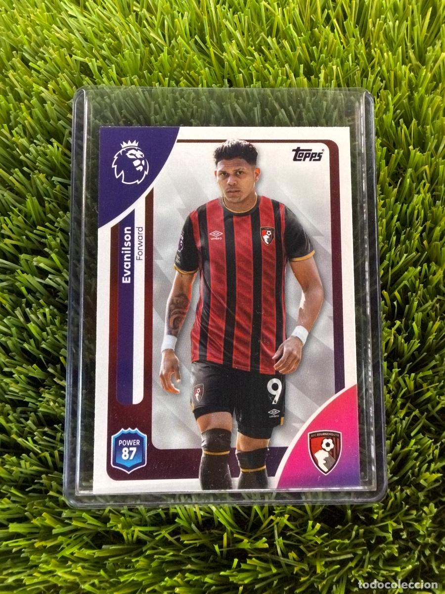 Figurine di Calcio: N&ordm; 51 Evanilson Bournemouth Topps Premier League 25 26