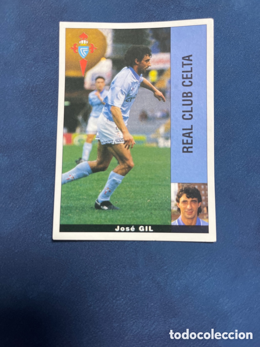 Cromos de F&uacute;tbol: GIL CELTA DE VIGO PANINI 1995 1996 LIGA 95 96 SIN PEGAR PEGATINA FUTBOL