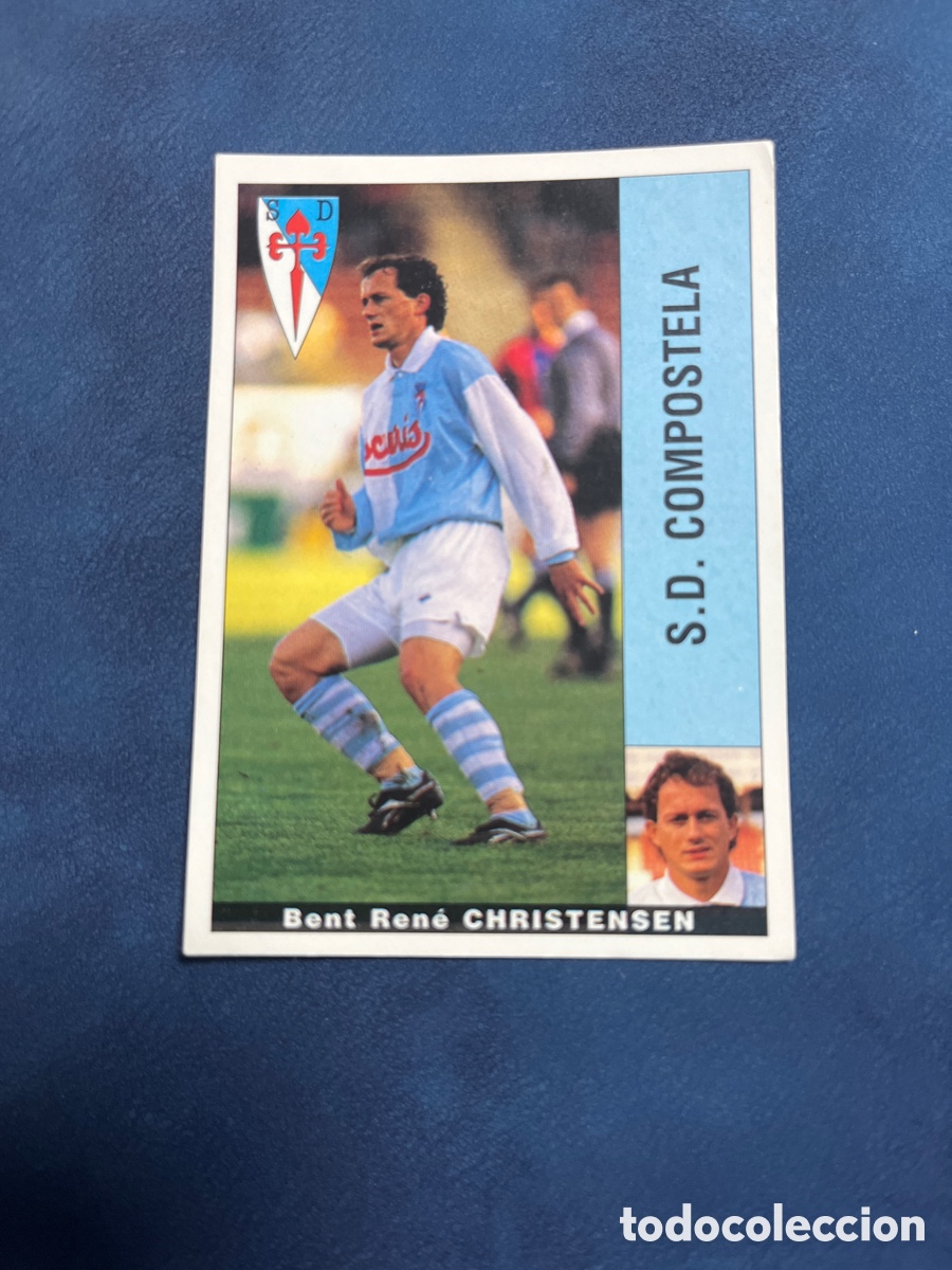 Cromos de F&uacute;tbol: CHRISTENSEN S.D.COMPOSTELA PANINI 1995 1996 LIGA 95 96 SIN PEGAR PEGATINA FUTBOL