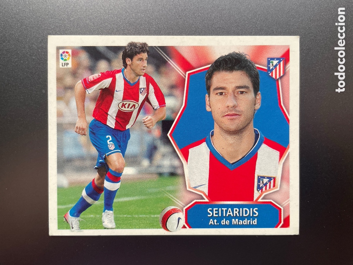 Fu&szlig;ball-Sticker: Seitaridis Liga Este 2008-09 Atletico de Madrid