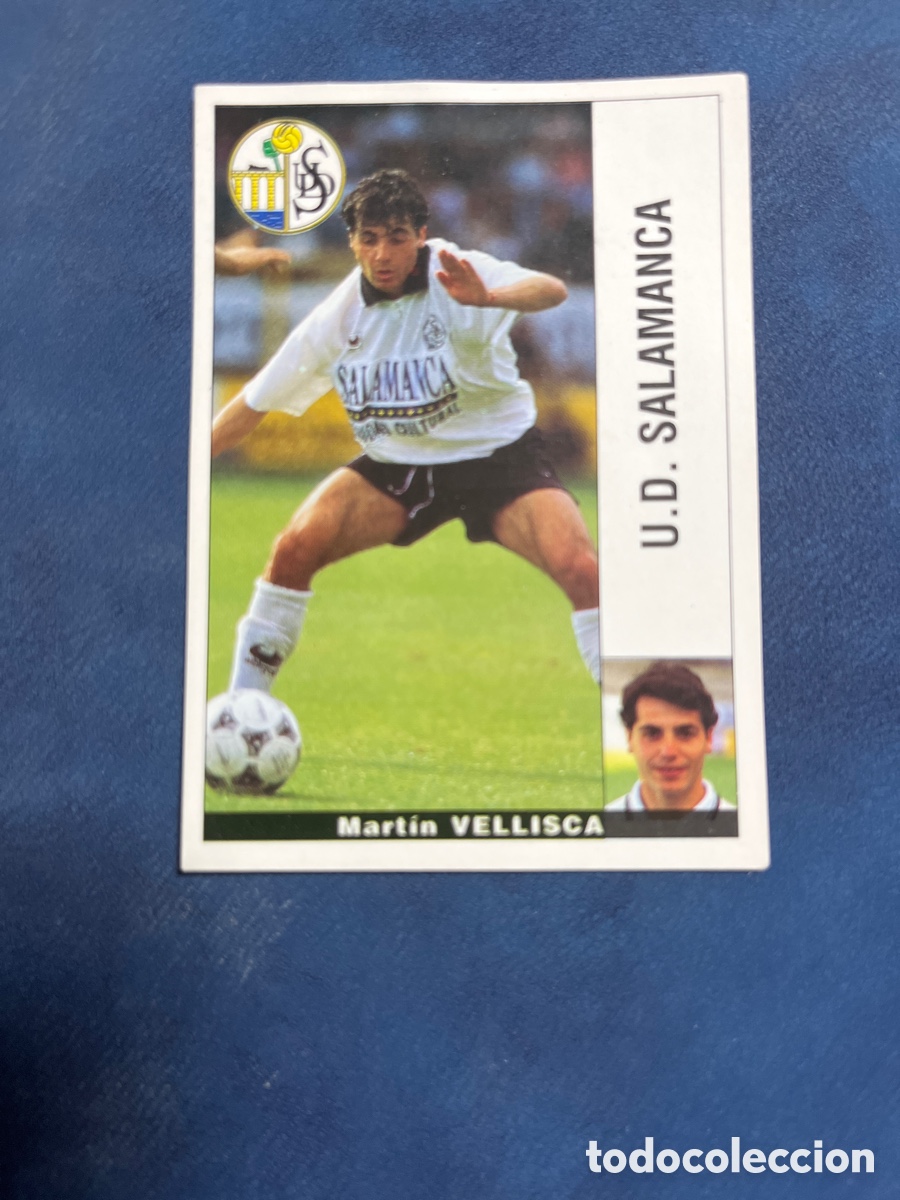 Cromos de Futebol: VELLISCA U.D. SALAMANCA PANINI 1995 1996 LIGA 95 96 SIN PEGAR PEGATINA FUTBOL CROMO