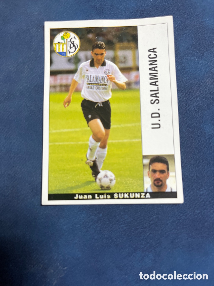 Football Stickers: SUKUNZA U.D. SALAMANCA PANINI 1995 1996 LIGA 95 96 SIN PEGAR PEGATINA FUTBOL CROMO