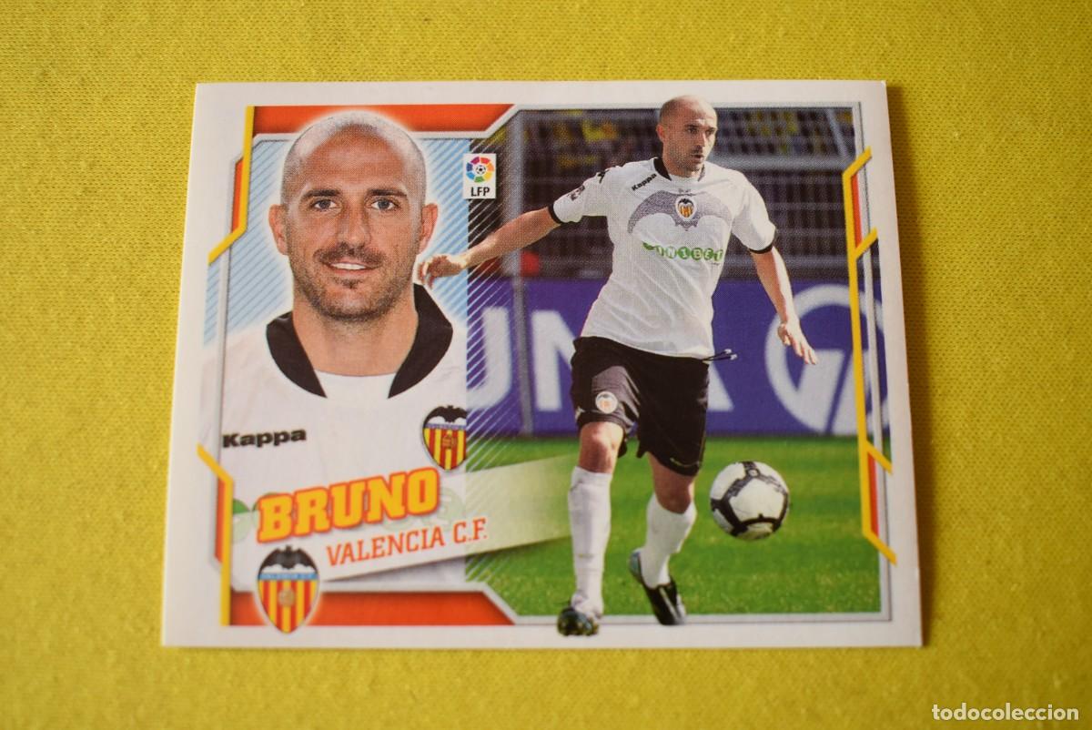 Figurine di Calcio: Cromo Liga 2010 2011. 10 11. Bruno. Valencia. N &ordm; 3 A. Colecciones ESTE. Panini. Sin pegar
