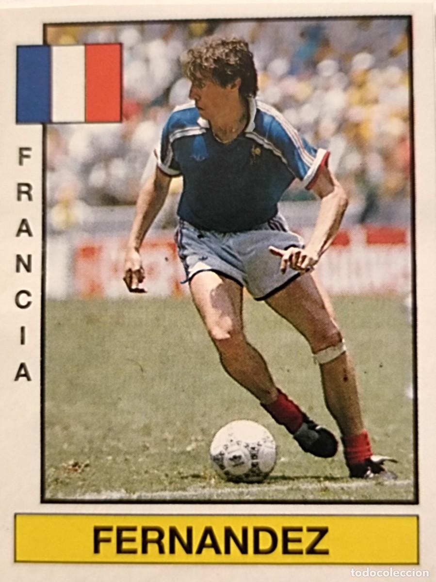 Fu&szlig;ball-Sticker: #362 FERNANDEZ ESTRELLAS MUNDIALES FUTBOL 87 PANINI