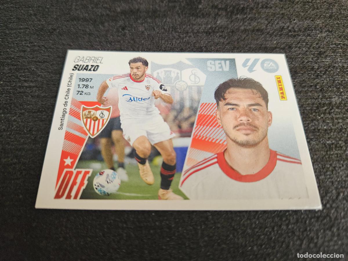 Figurine di Calcio: LIGA ESTE 2025-2026 SUAZO SEVILLA N&ordm; 26 FICHAJE (TERCERA EDICION)