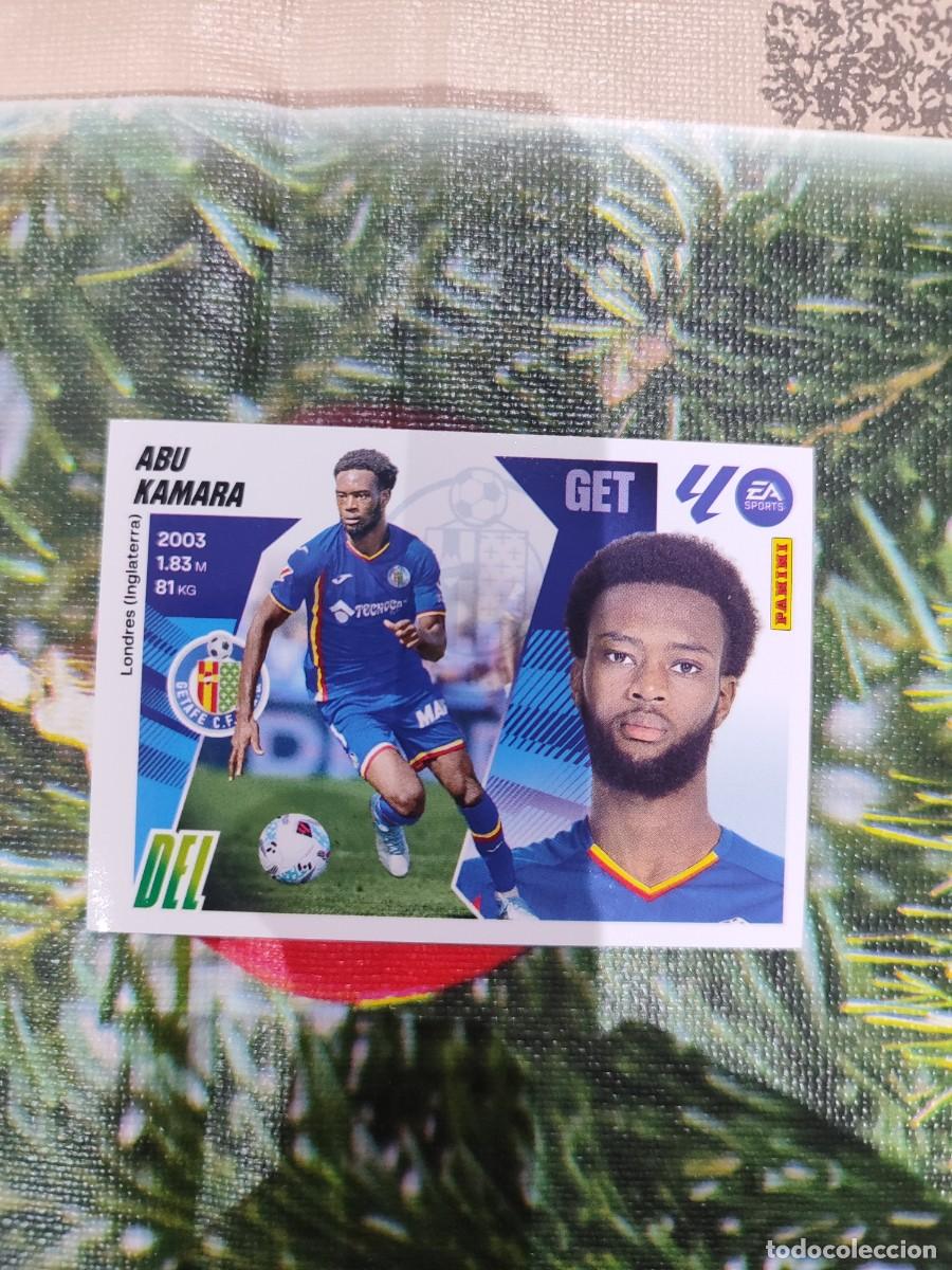 Cartes &agrave; collectionner de Football: CROMO N&Uacute;MERO 17 BIS COLOCA ABU KAMARA GETAFE. LIGA ESTE 25/26. CUARTA EDICI&Oacute;N.