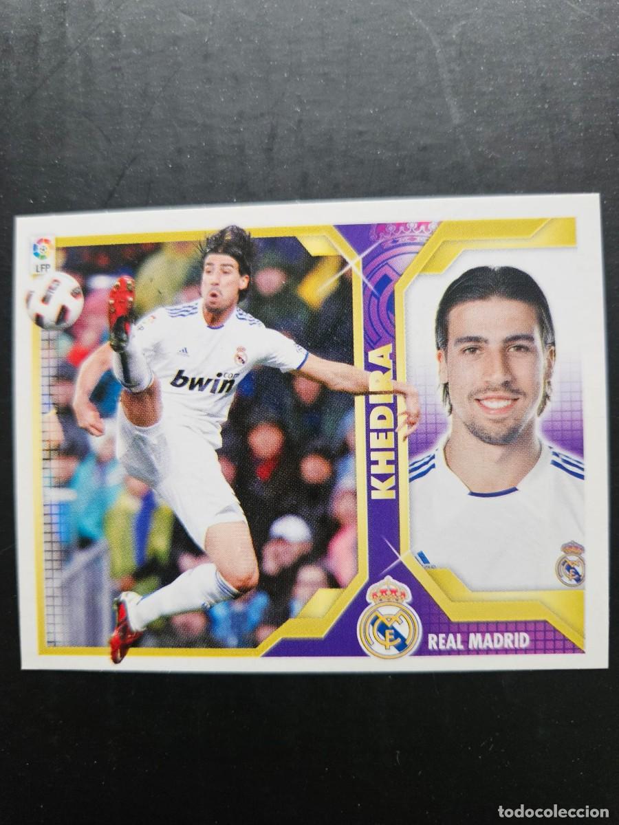 Figurine di Calcio: N&ordm; 8A KHEDIRA REAL MADRID LIGA ESTE 11 12 2011 2012 SIN PEGAR NUNCA PEGADO
