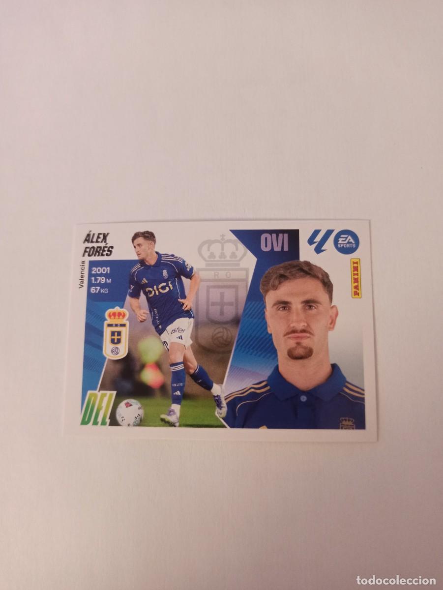 Cartes &agrave; collectionner de Football: Alex Fores 20 bis - Oviedo - COLOCA - 3 &ordf; EDICI&Oacute;N - LIGA ESTE 2025 2026 - PANINI 25 26