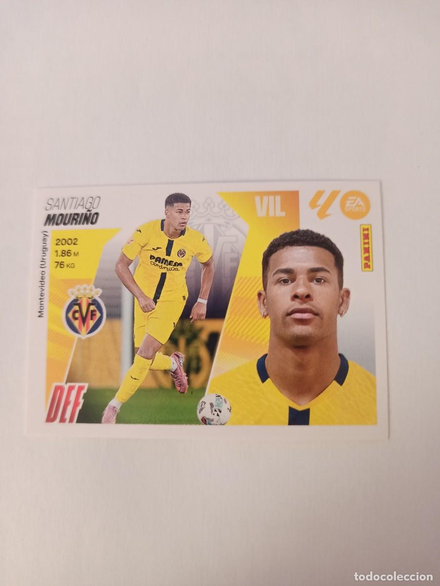 Fu&szlig;ball-Sticker: Mouri&ntilde;o 30 - Villarreal - FICHAJE - 3 &ordf; EDICI&Oacute;N - LIGA ESTE 2025 2026 - PANINI 25 26