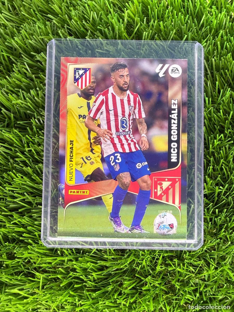 Cartes &agrave; collectionner de Football: N&ordm; 504 Nico Gonz&aacute;lez Nuevo Fichaje Atl&eacute;tico de Madrid Megacracks 25 26