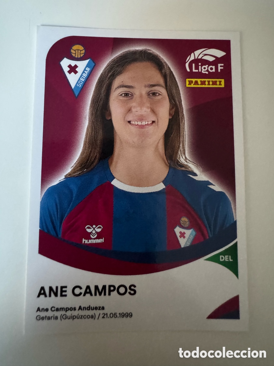 Fu&szlig;ball-Sticker: PANINI LIGA F FEMENINA 2024-2025 24-25 &ndash; N&ordm; 138 ANE CAMPOS SD EIBAR