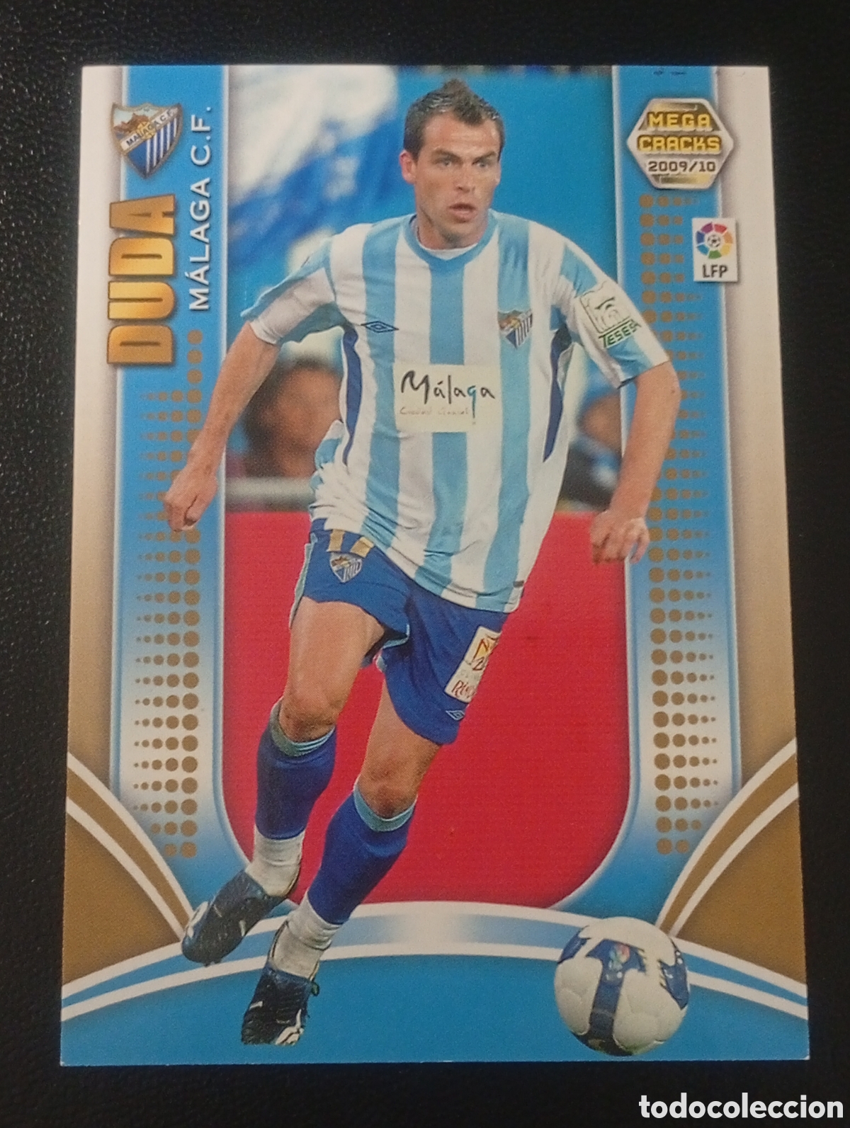 Figurine di Calcio: 156 DUDA MALAGA MEGACRACKS 2009 2010 09 9 10 CROMOS CARDS PANINI PORTUGAL