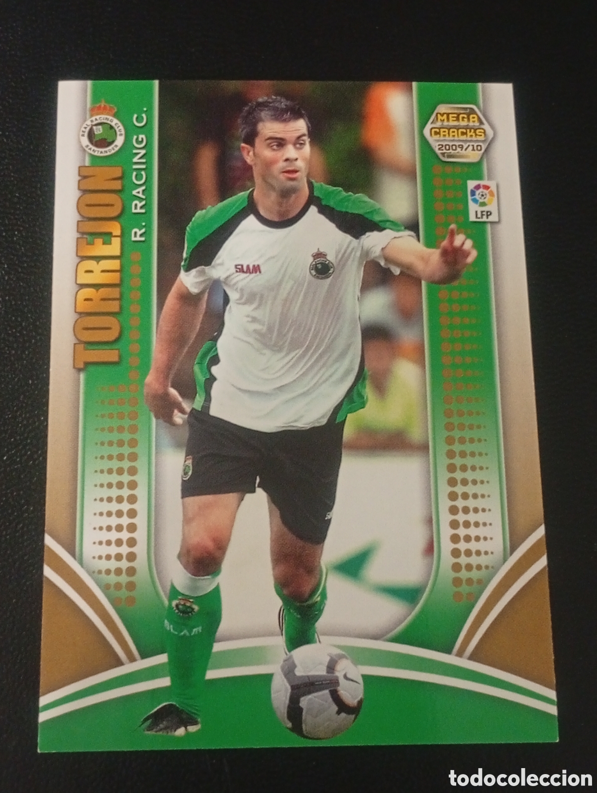Fu&szlig;ball-Sticker: 203 TORREJON RACING DE SANTANDER MEGACRACKS 2009 2010 09 9 10 CROMOS CARDS PANINI