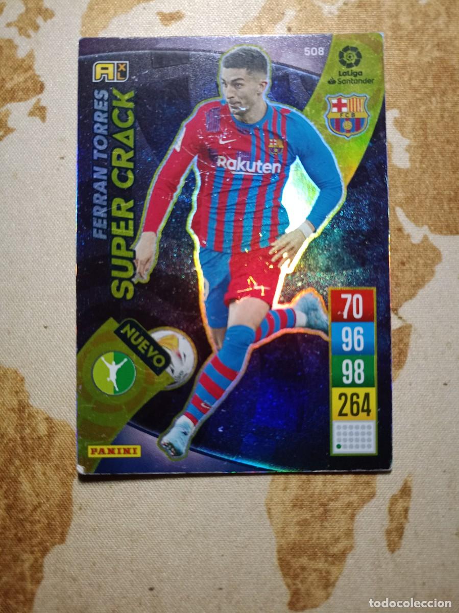 Fu&szlig;ball-Sticker: # S&uacute;per Crack 508 FERRAN TORRES Adrenalyn 2021-22