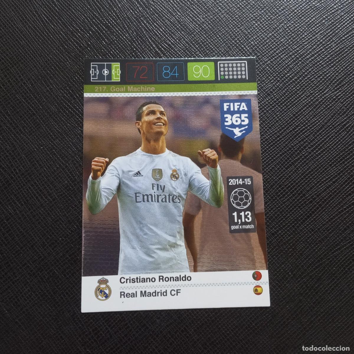 Cromos de F&uacute;tbol: 217 CRISTIANO RONALDO REAL MADRID ADRENALYN 2015 2016 FIFA 365 CROMO FUTBOL 15 16 - (MD2000-2) PG29