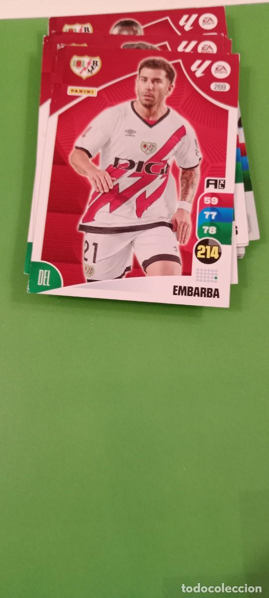 Figurine di Calcio: EMBARBA RAYO VALLECANO PANINI FICHA ADRENALYN XL 2024 2025 24 25 C-BLOCK