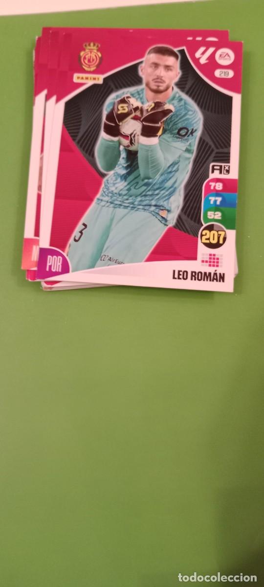 Fu&szlig;ball-Sticker: LEO ROMAN MALLORCA PANINI FICHA ADRENALYN XL 2024 2025 24 25 C-BLOCK