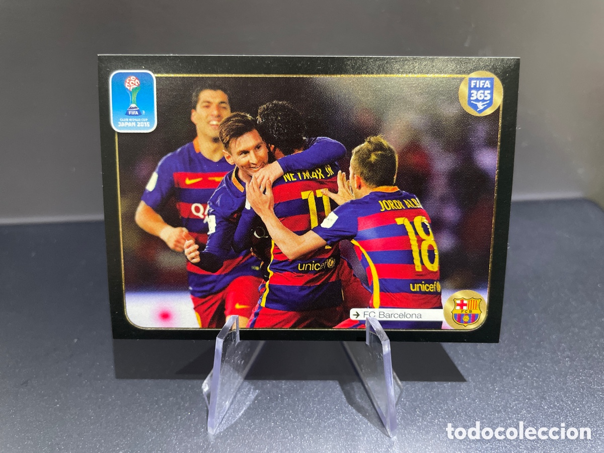 Cromos de F&uacute;tbol: Lionel Messi 645 FIFA 365 2016-17 Panini FC Barcelona