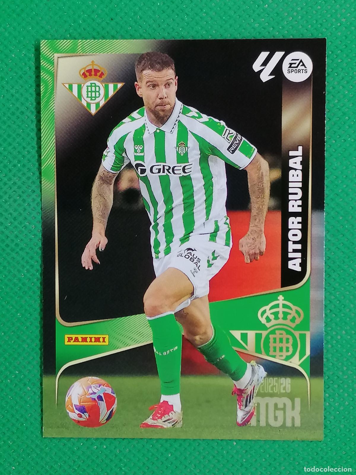 Fu&szlig;ball-Sticker: 94 AITOR RUBIAL BETIS ⚽ MEGACRACKS LIGA 2025 2026 25 26 ⚽