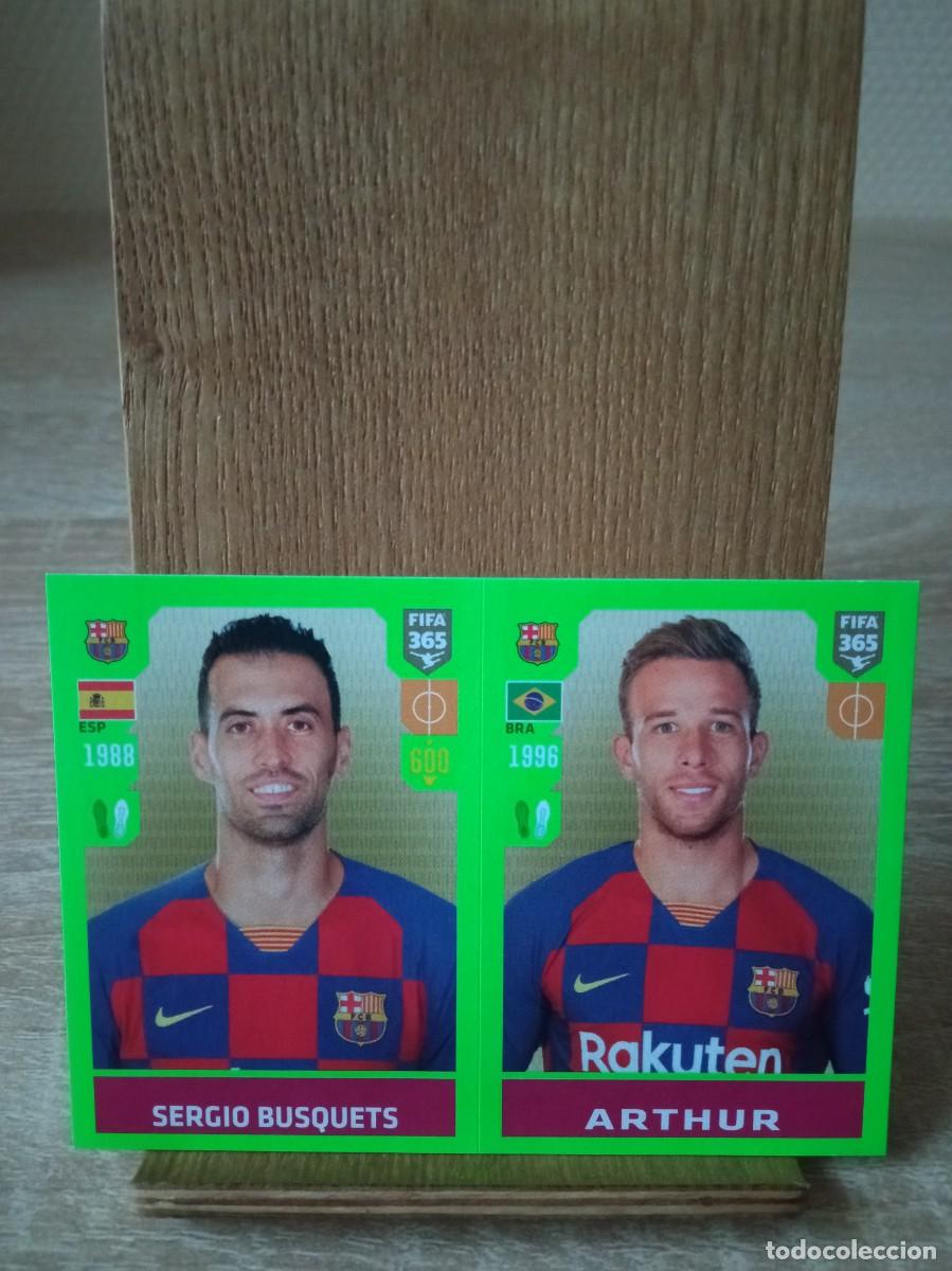Cromos de Futebol: Busquets Arthur #91ab Barcelona Fifa 365 2020